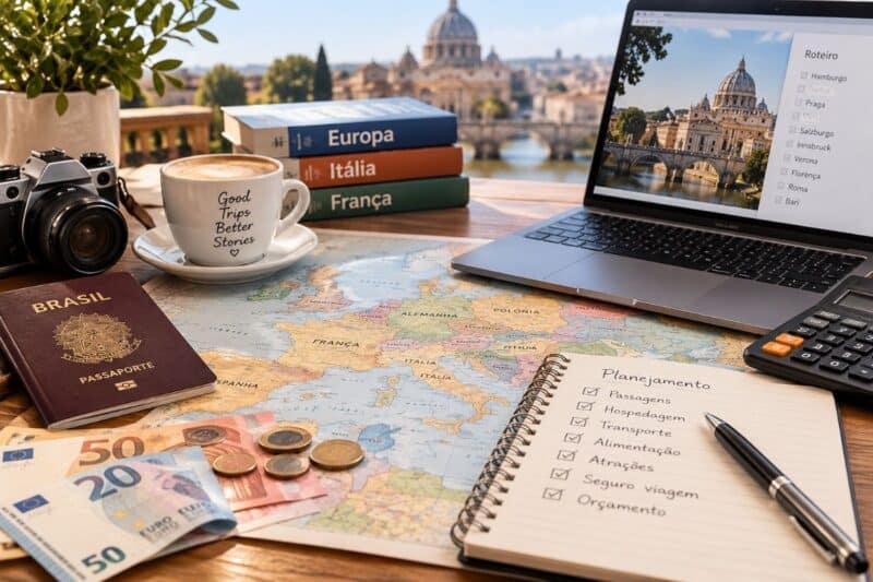 Quanto custa viajar para a Europa